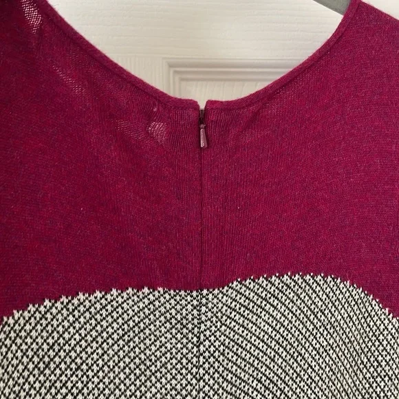 Anthropologie Maroon/Black Dress - Picture 3 of 4